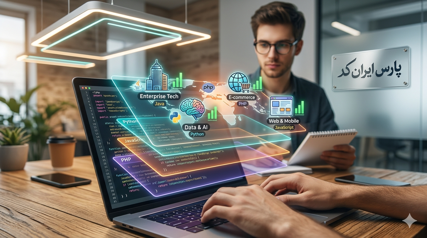 بهترین زبان برنامه‌نویسی برای ساخت سایت؛ در سال ۲۰۲۶ کدام را انتخاب کنیم؟